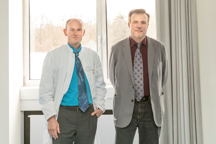 Dr. med. Christoph Kleiber und Thorsten Bartelmus